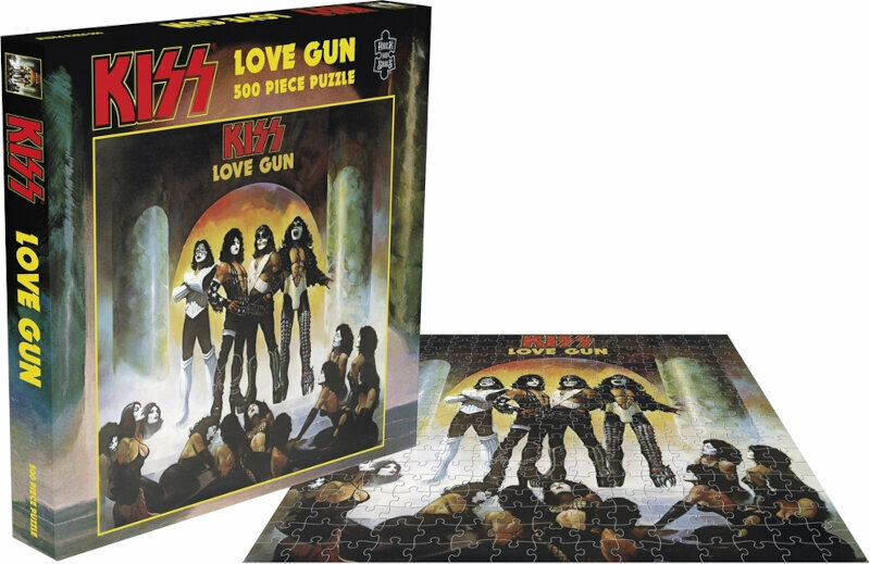 Puzzels en spellen Kiss Love Gun Puzzle 500 Parts