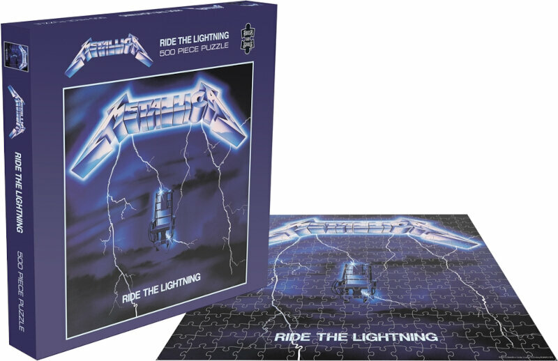 Puzzels en spellen Metallica Ride The Lightning Puzzle 500 Parts