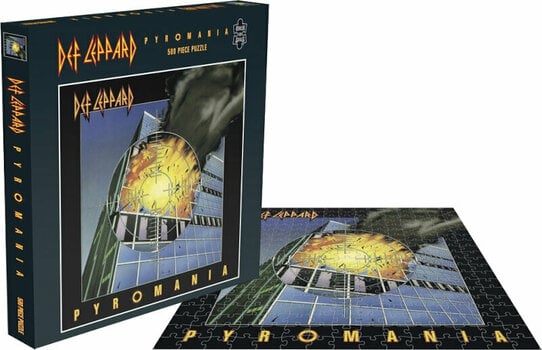 Puzzle i gry Def Leppard Pyromania Puzzle - 1