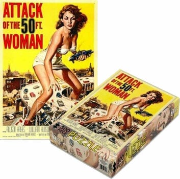 Puzzle et jeux Plan 9 Attack Of The 50ft Woman Puzzle 500 pièces - 1