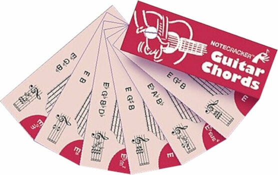 Music sheet for guitars and bass guitars Music Sales Notecracker: Guitar Chords Music Book - 1