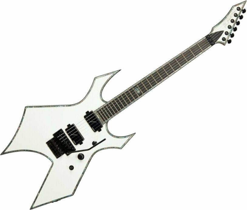 BC RICH Warlock Extreme Matte White Electric guitar - Muziker