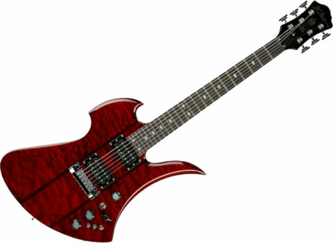 Electric guitar BC RICH Mockingbird Legacy STQ Trans Red - 1