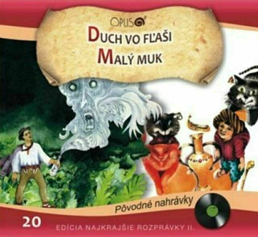 Muziek CD Najkrajšie Rozprávky - Duch vo flaši/Malý Muk (CD)