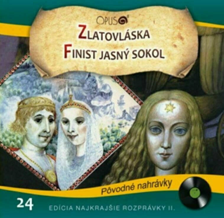 Muziek CD Najkrajšie Rozprávky - Zlatovláska / Finist jasný sokol (CD)