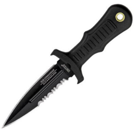 Tactical Fixed Knife United Cutlery UC2724 Combat Commander Mini Tactical Fixed Knife