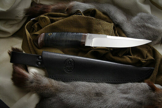 Tourist Knife Air Zlatoust Haski Leather - 1