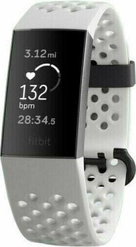 Smartwatch Fitbit Charge 3 Special Edition Frost White Sport/Graphite Aluminium - 1