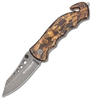 Nóż kieszonkowy Magnum Bronze Rescue 01LG288 Nóż kieszonkowy