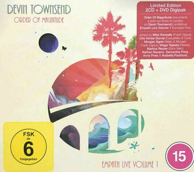Hudební CD Devin Townsend - Order Of Magnitude - Empath Live Volume 1 (2 CD + DVD)