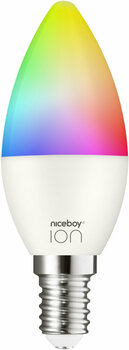 Smart belysning Niceboy ION SmartBulb RGB E14 - 1