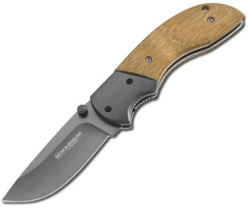 Couteau de chasse Magnum Pioneer Wood 01MB760 Couteau de chasse