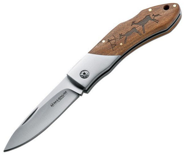 Couteau de chasse Magnum Caveman Steel 01RY818 Couteau de chasse