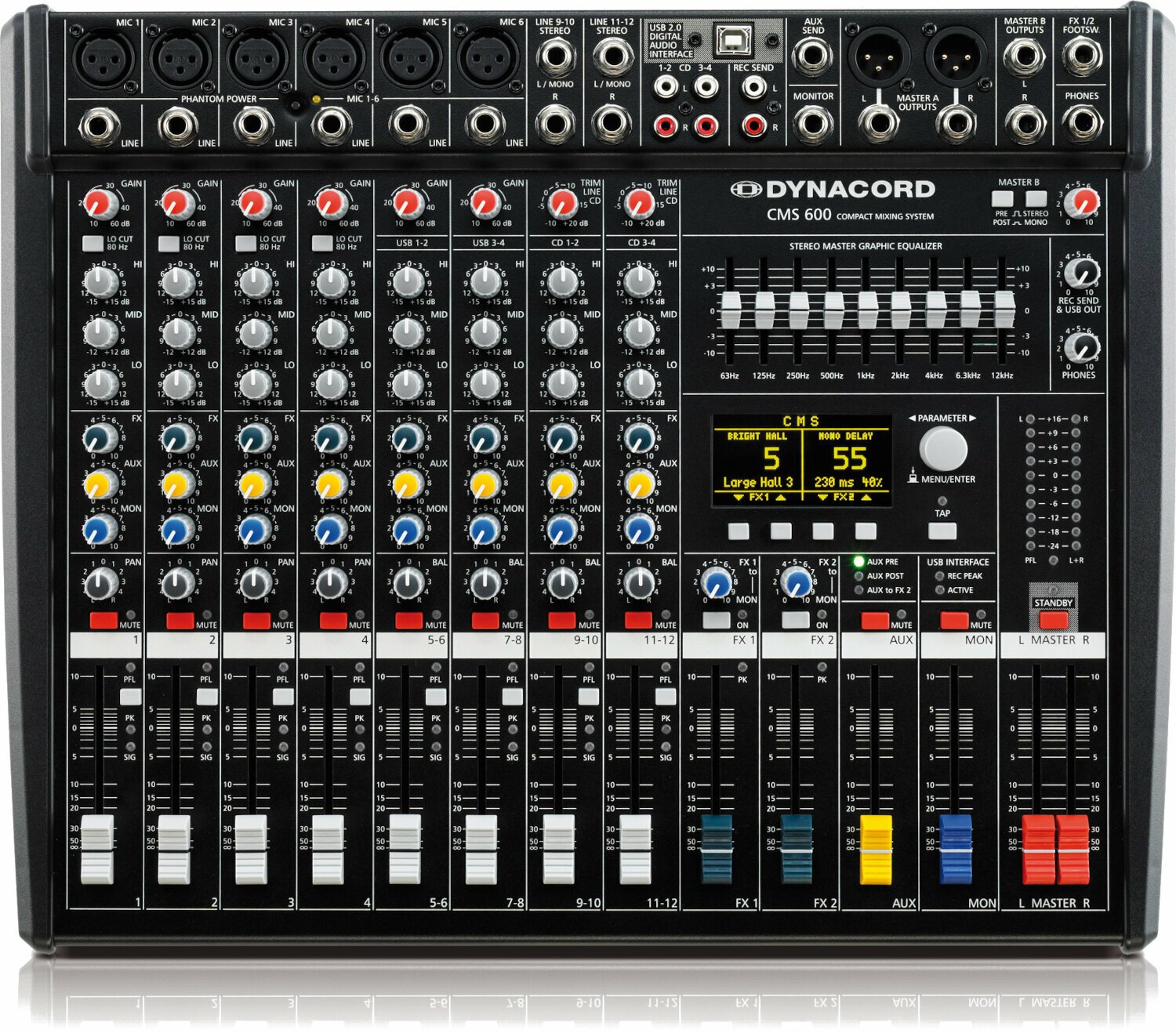 Table de mixage analogique Dynacord CMS 600-3