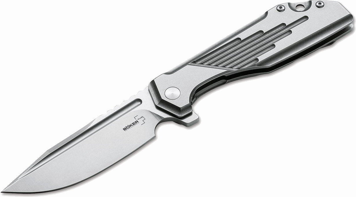 Tactical Folding Knife Boker Plus Lateralus Steel Silver Tactical Folding Knife