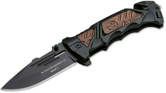Tactical Folding Knife Boker Plus AK-14 Black/Brown Tactical Folding Knife - 1