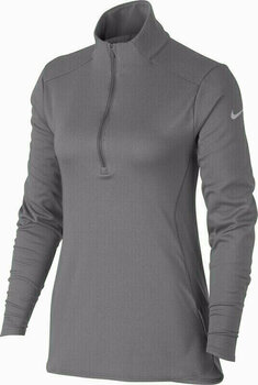 Kapuzenpullover/Pullover Nike Dri-Fit Womens Sweater Gunsmoke/Heather/Flat Silver S - 1