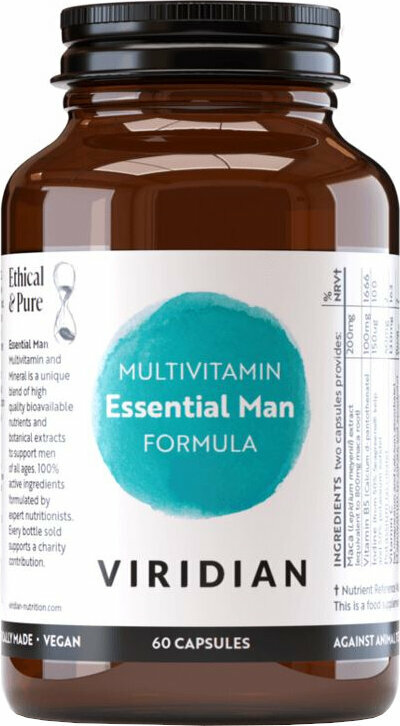 Multivitamine Viridian Essential Man Formula 60 Capsules Multivitamine