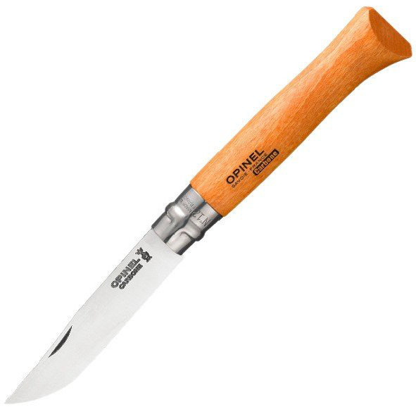 Tourist Knife Opinel N°12 Carbon Blister Pack