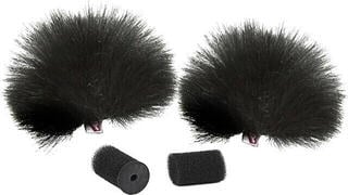 Protivětrný kryt Rycote Black Lavalier Windjammer Pair Protivětrný kryt