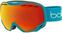 Skijaške naočale Bollé Emperor Matte Blue/Phantom Fire Red Skijaške naočale
