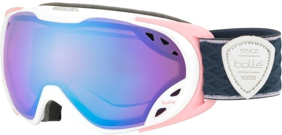 Masques de ski Bollé Duchess Blanc-Purple-Rose Masques de ski