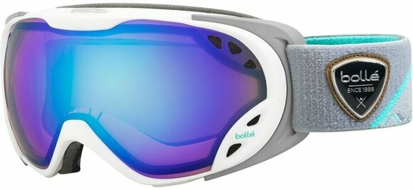 Ski-bril Bollé Duchess White/Grey Aurora Ski-bril - 1