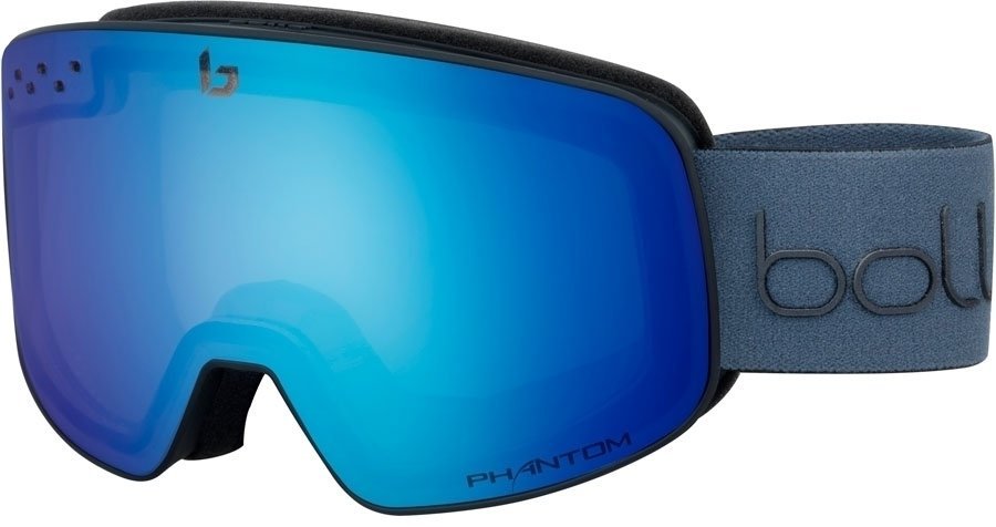 Óculos de esqui Bollé Nevada Matte Black Diagonal Phantom+ 18/19
