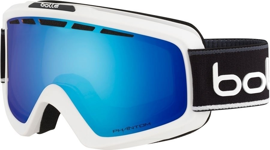 Óculos de esqui Bollé Nova II Matte White & Black Phantom +