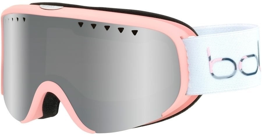 Ski Brillen Bollé Scarlett Matte White & Pink Vermillon Gun