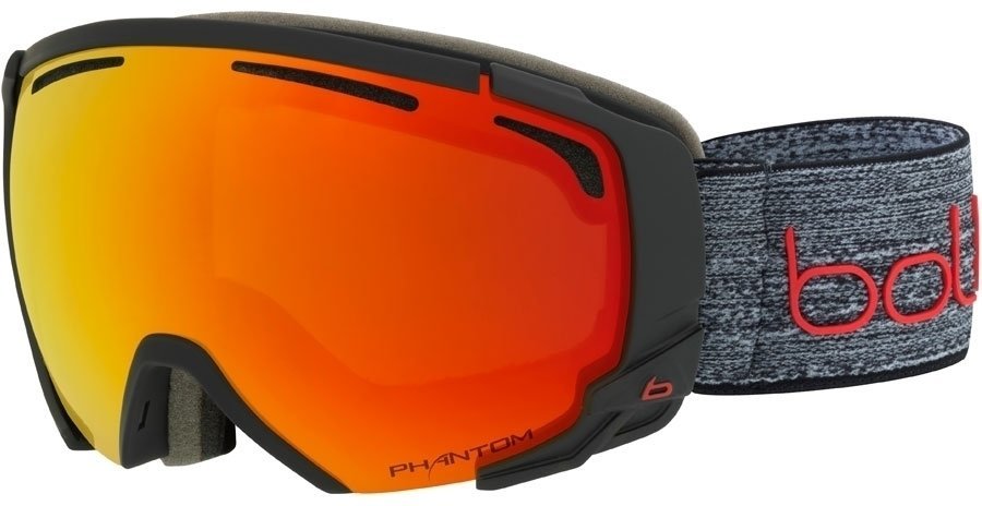 Ski-bril Bollé Supreme OTG Dark Grey/Red Phantom Fire Red Ski-bril