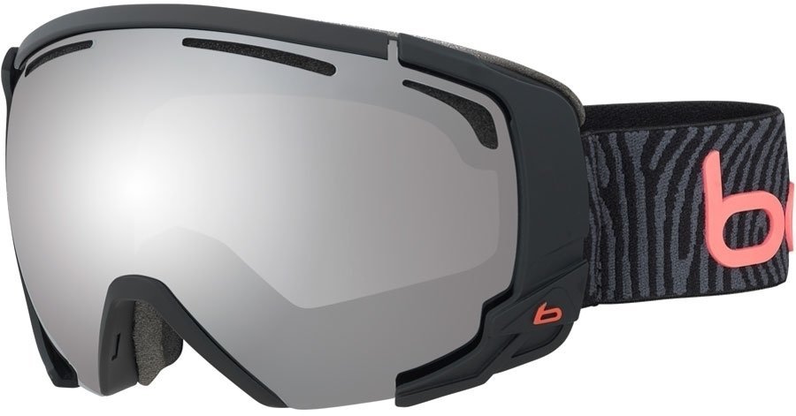Okulary narciarskie Bollé Supreme OTG Matte Black & Neon Orange Black Chrome
