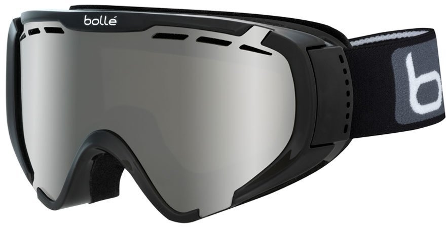 Ski Goggles Bollé Explorer OTG Shiny Black Black Chrome