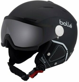 Kask narciarski Bollé Backline Visor Premium Soft Black & White 56-58 cm 17/18 - 1
