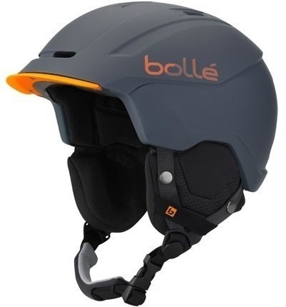 Ski Helmet Bollé Instinct Soft Grey & Orange 54-58 cm 17/18