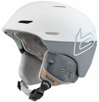 Casco da sci Bollé Millenium Soft White & Grey Knit 54-58 cm 17/18