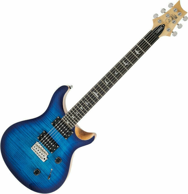 Elektrická kytara PRS SE Custom 24 DC 2021 Faded Blue Burst