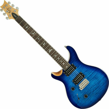Elektriska gitarrer PRS SE Custom 24 LH DC 2021 Faded Blue Burst - 1