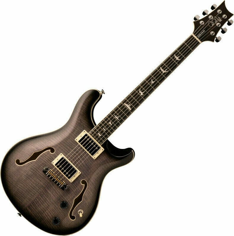 Semiakustická gitara PRS SE Hollowbody II CB Charcoal Burst