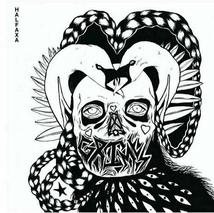Vinyl Record Grimes - Halfaxa (LP)