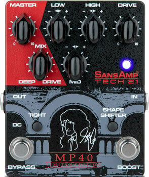 Bassguitar Effects Pedal Tech 21 Geddy Lee MP40 Limited Edition - 1