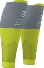Vadskydd för löpare Compressport R2V2 Calf Lime/Grey T1 Vadskydd för löpare