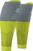 Couvre-mollets pour les coureurs Compressport R2V2 Calf Sleeves Lime/Grey T2 Couvre-mollets pour les coureurs