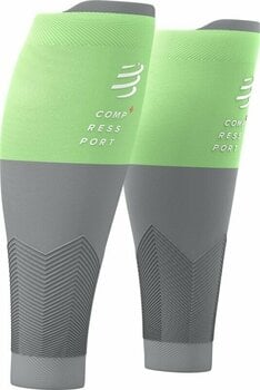 Calf covers for runners Compressport R2V2 Calf Sleeves Paradise Green T4 Calf covers for runners - 1