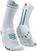 Calcetines para correr Compressport Pro Racing Socks v4.0 Run High White/Fjord Blue T1 Calcetines para correr