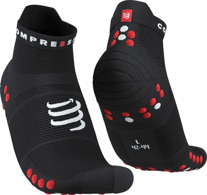 Șosete pentru alergre
 Compressport Pro Racing Socks v4.0 Run Low Negru/Roșu T1 Șosete pentru alergre