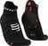 Löparstrumpor Compressport Pro Racing Socks v4.0 Ultralight Run Low Black/Red T4 Löparstrumpor