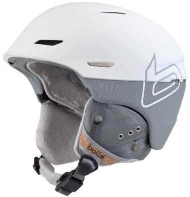 Lyžařská helma Bollé Millenium Soft White & Grey Knit 58-61 cm 17/18