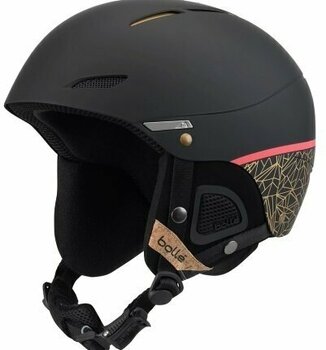 Ski Helmet Bollé Juliet Black Rose Gold 54-58 cm 17/19 Womens - 1