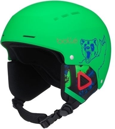 Lyžařská helma Bollé Quiz Matte Green Bear 52-55 cm 18/19 Junior